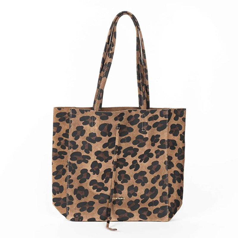 Medium Tote Leopard