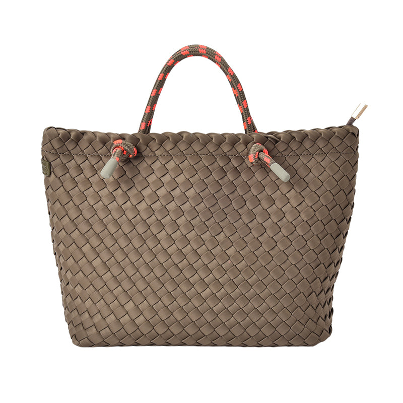 Michigan Tote  Khaki Neo Plait