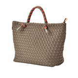 Michigan Tote  Khaki Neo Plait