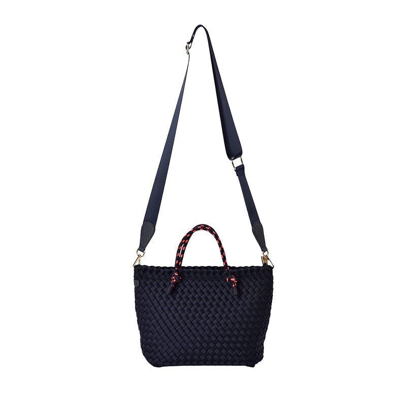 Michigan Tote Navy Neo Plait