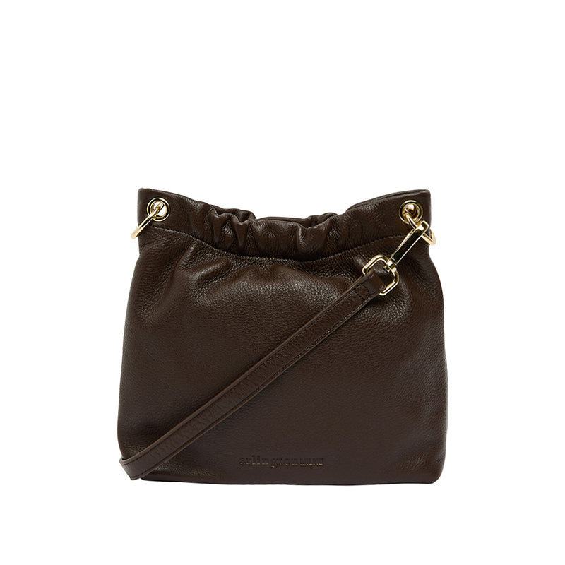 Mimi Crossbody Bag Chocolate Pebble