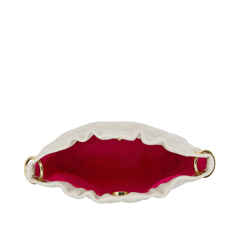 Mimi Crossbody Bag Chalk Pebble