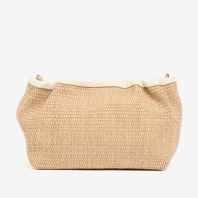 Monty Crossbody Bag Natural Weave