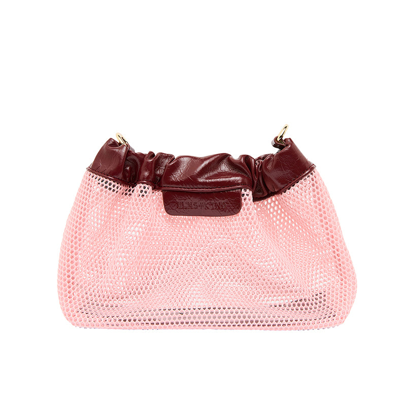 Monty Crossbody Bag Blush Mesh