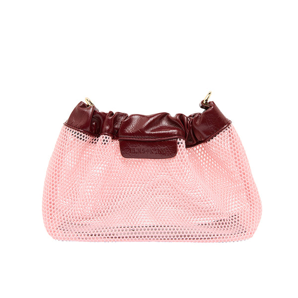Monty Crossbody Bag Blush Mesh