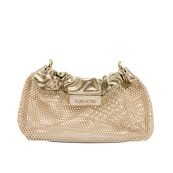 Monty Crossbody Bag Taupe Mesh