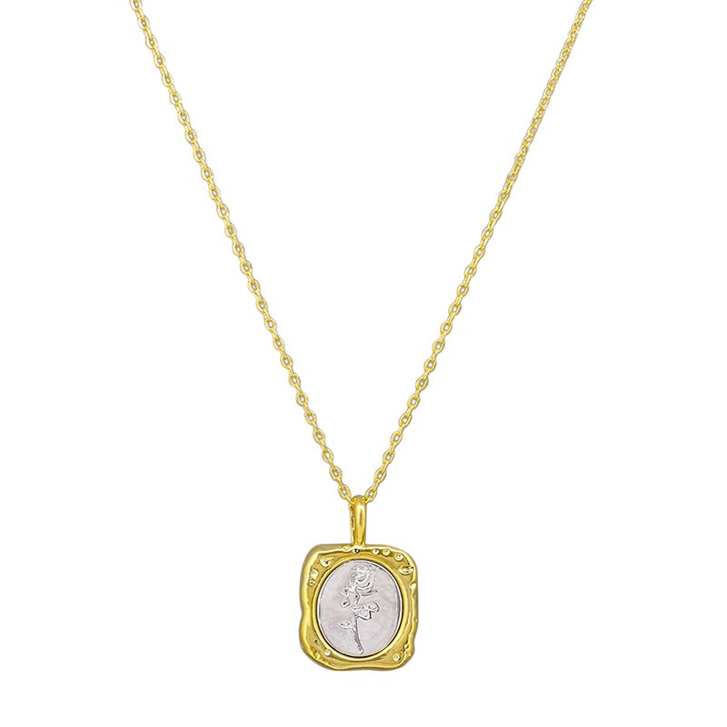 Rose Pendant Necklace