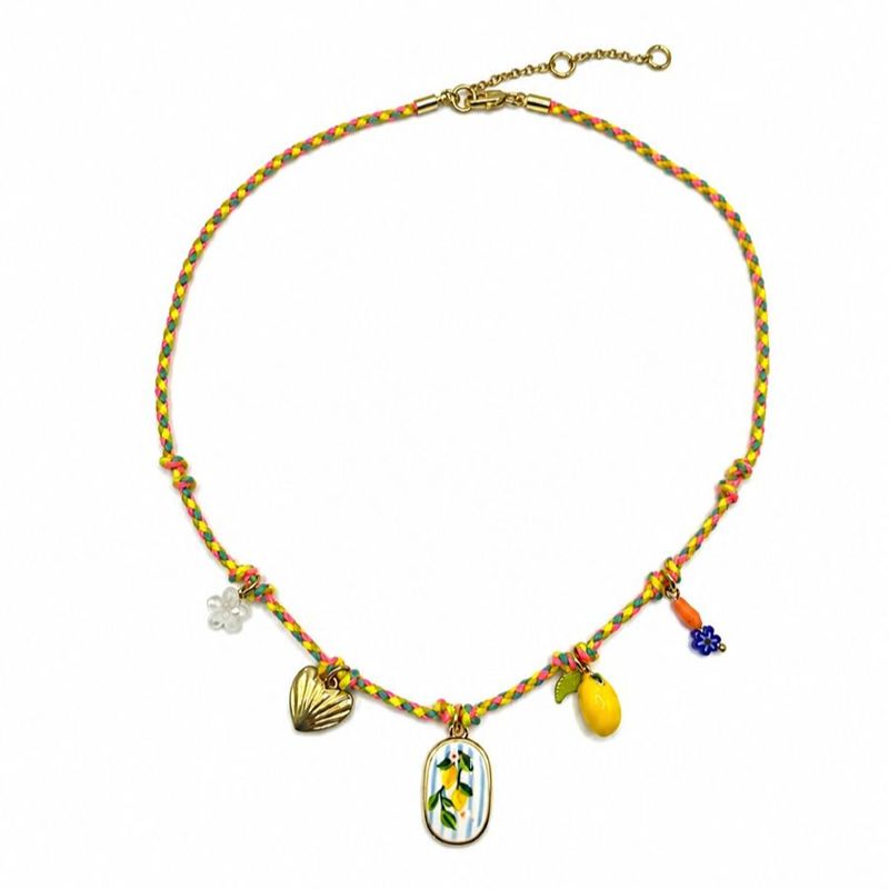 Summer Charm Rope Necklace