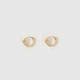 Nova Gold Huggie Earrings