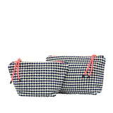 Large Napili Case Navy/White