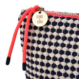 Large Napili Case Navy/White