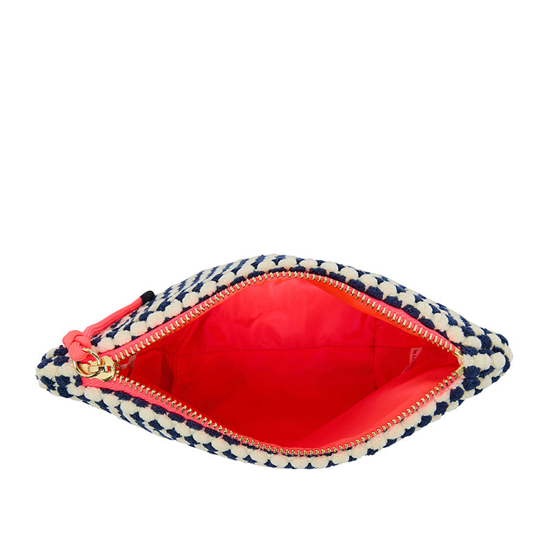 Small Napili Case Navy/White