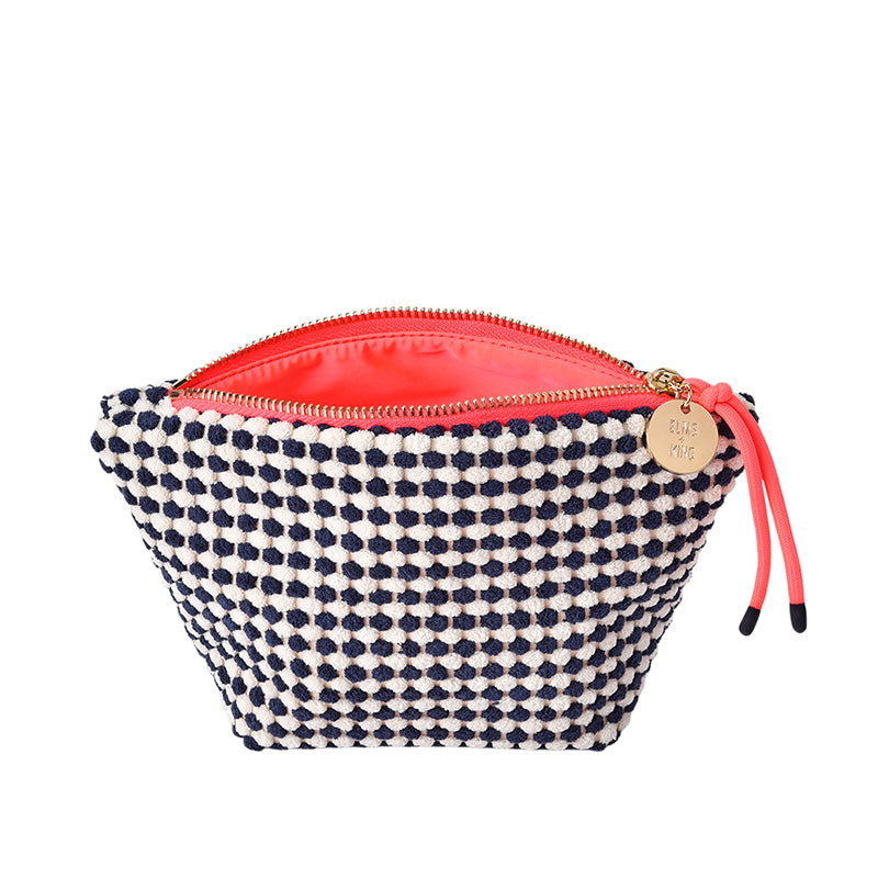 Small Napili Case Navy/White