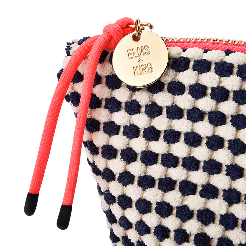 Small Napili Case Navy/White