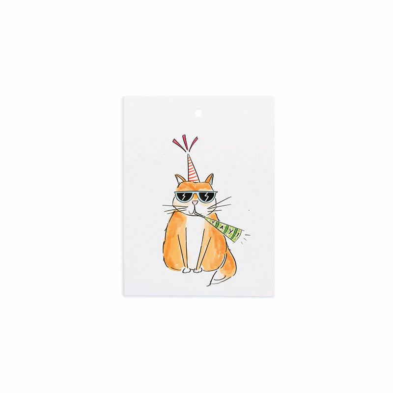 Gift Tag Wild Cat