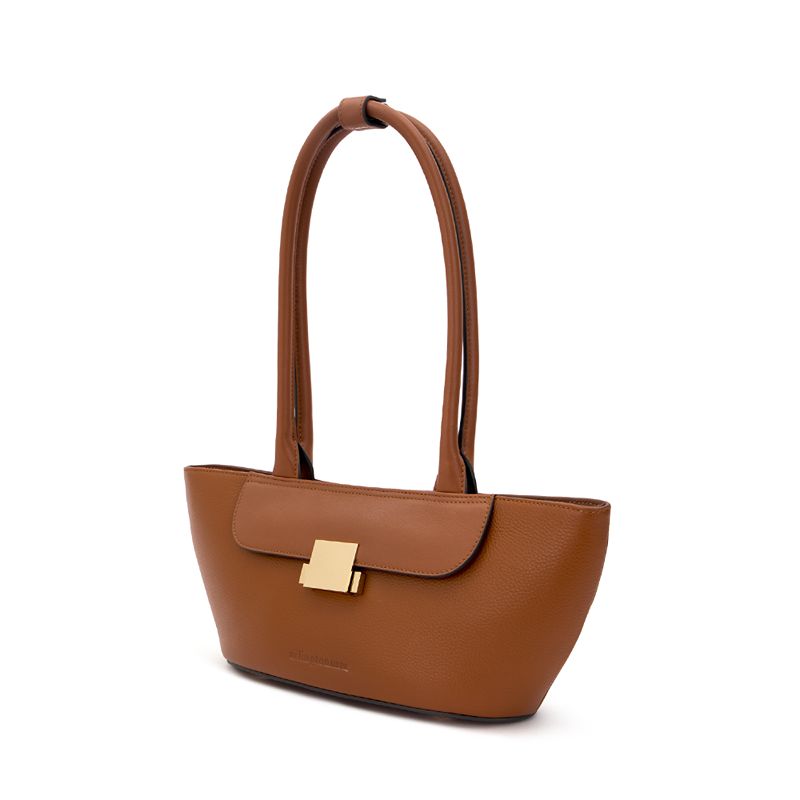 Nova Shoulder Bag Tan Pebble