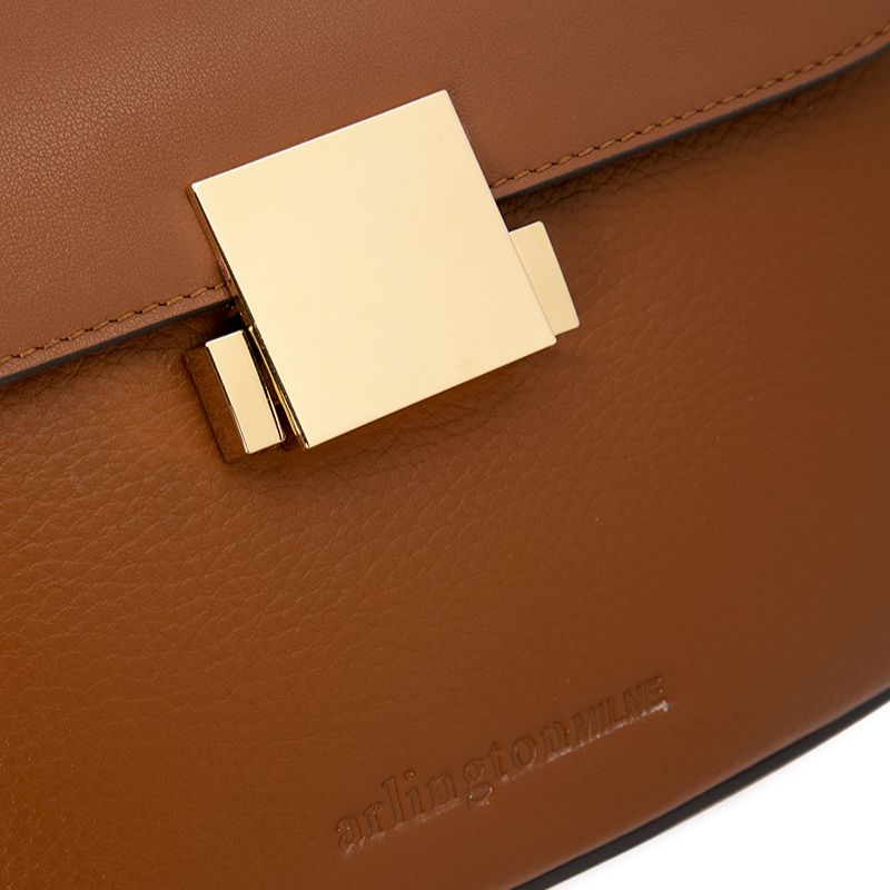 Nova Shoulder Bag Tan Pebble