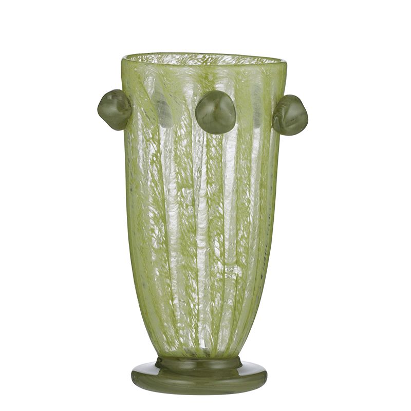 Marcia Glass Vase Olive