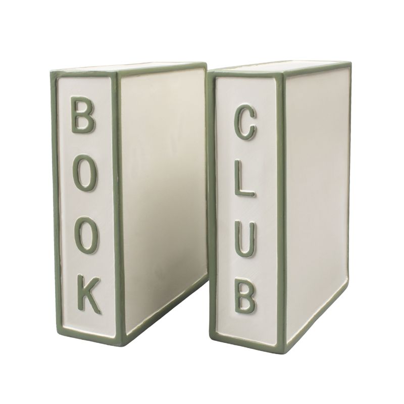 Book Club Set of 2 Bookends