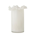 Xanthe Glass Vase Ivory