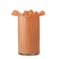 Xanthe Glass Vase Rust