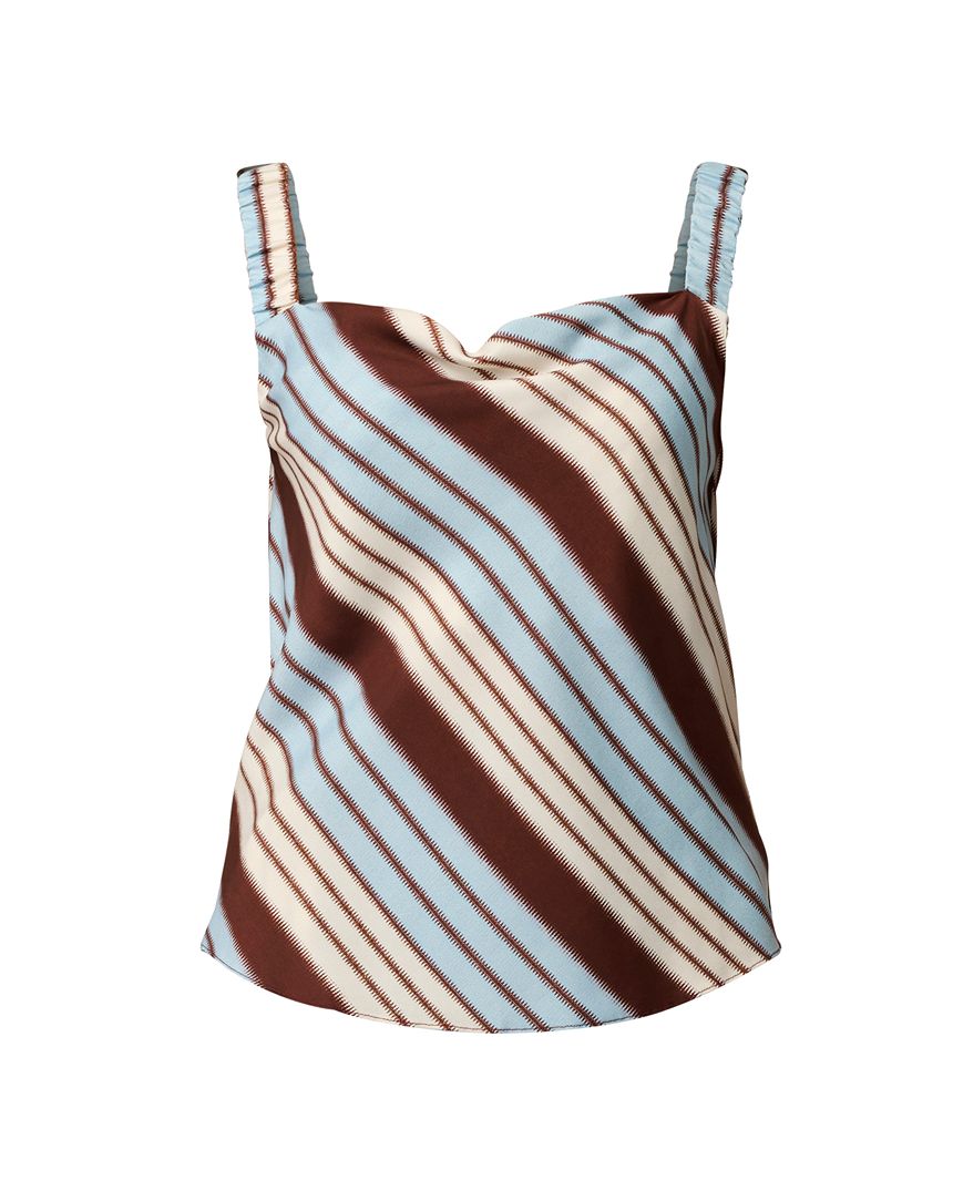 Delray Reversible Cami Stripe