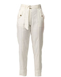 Trinidad Button Cuff Pant Ivory