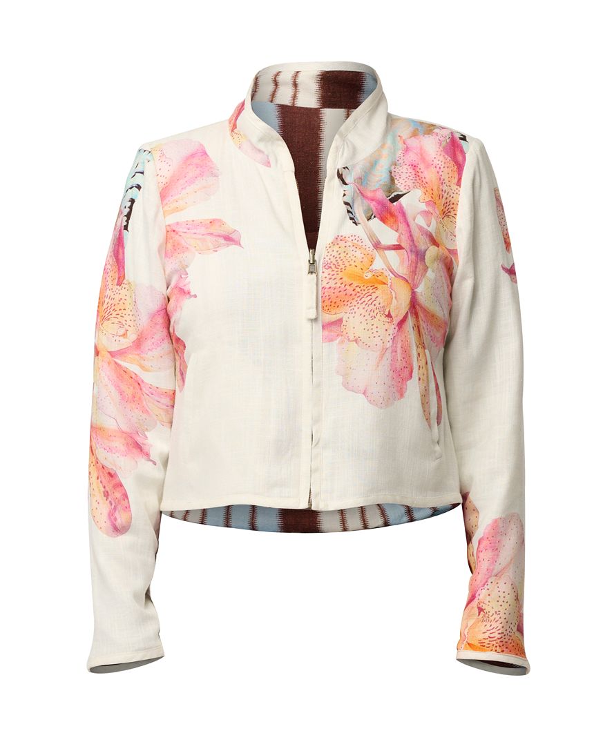 Delray Reversible Printed Jacket