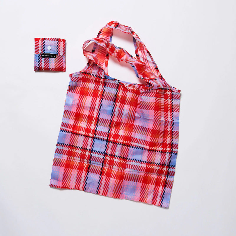 Pocket Shopper Tartan
