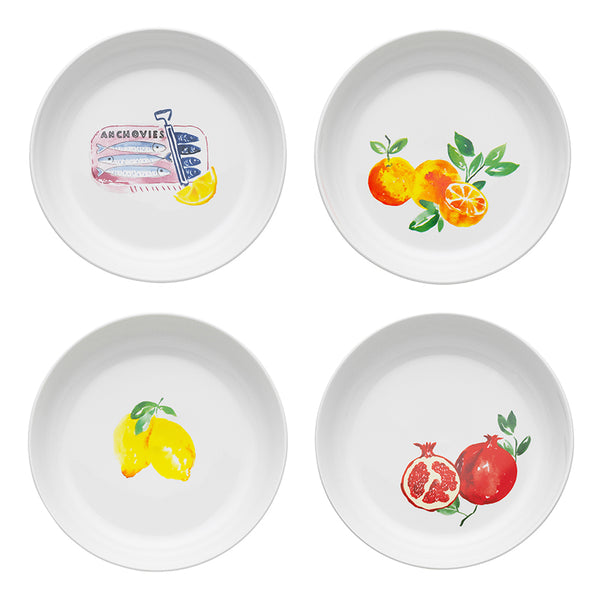 Positano Set of 4 Dinner Bowls