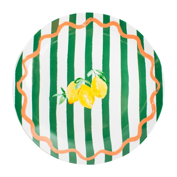 Limone Round Serving Platter