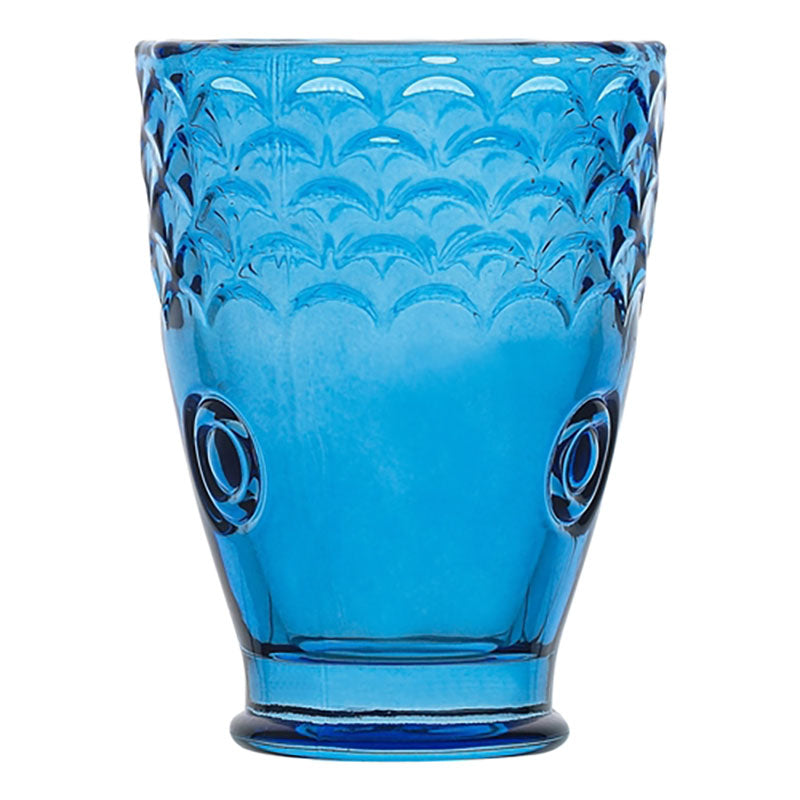 Mare Set of 4 Fish Tumblers Blue