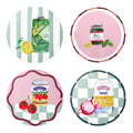 Valentina Set of 4 Round Placemats