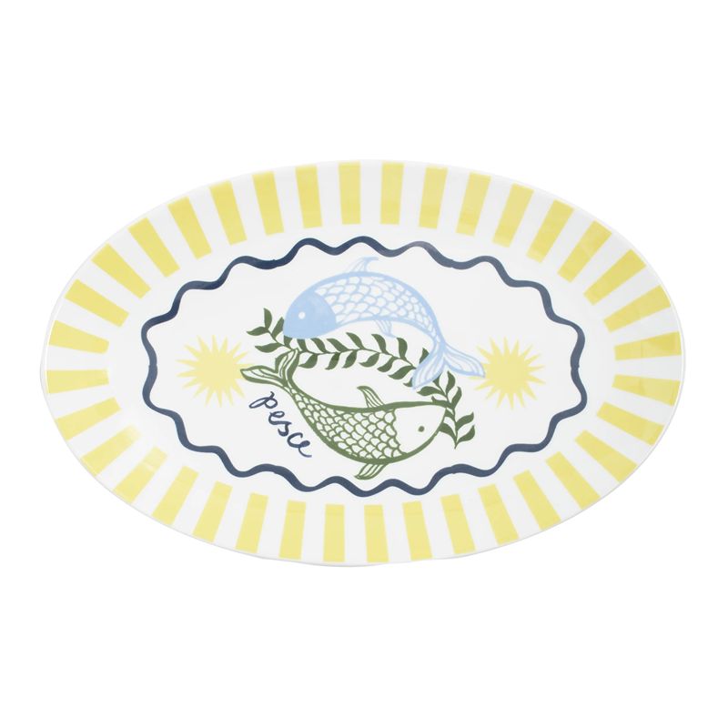 Nautilus Oval Platter Pesce