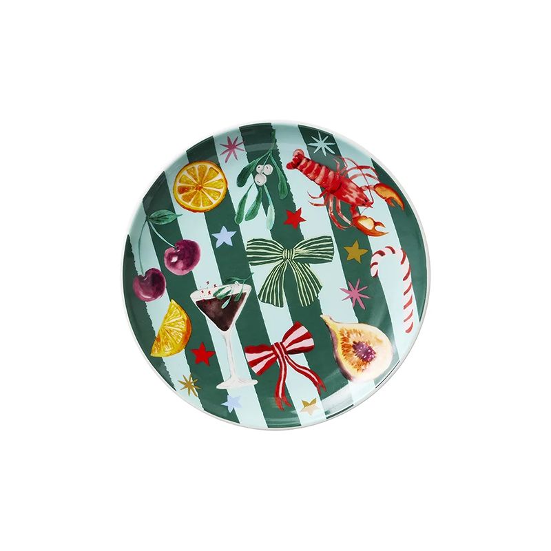 Tis the Season Small Round Plate