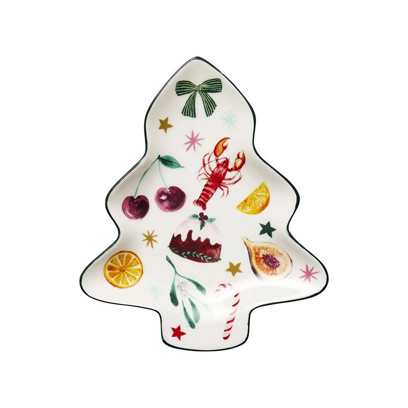 Tis the Season Tree Plate