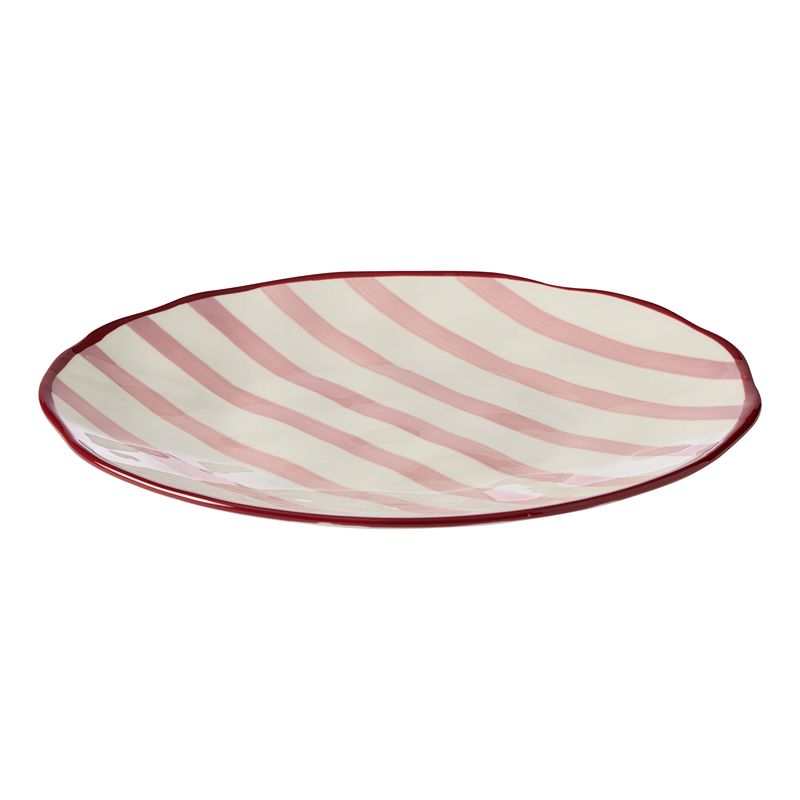 Sable Round Platter 35cm Raspberry