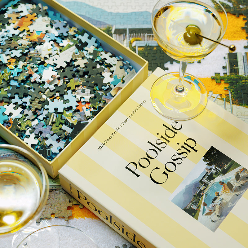 Poolside Gossip Slim Aarons 1000 Piece Puzzle