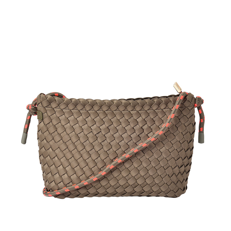 Panama Crossbody Bag Khaki Neo Plait