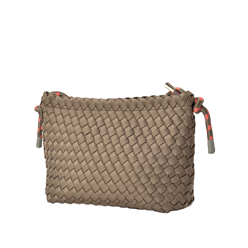 Panama Crossbody Bag Khaki Neo Plait