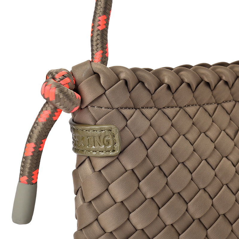 Panama Crossbody Bag Khaki Neo Plait