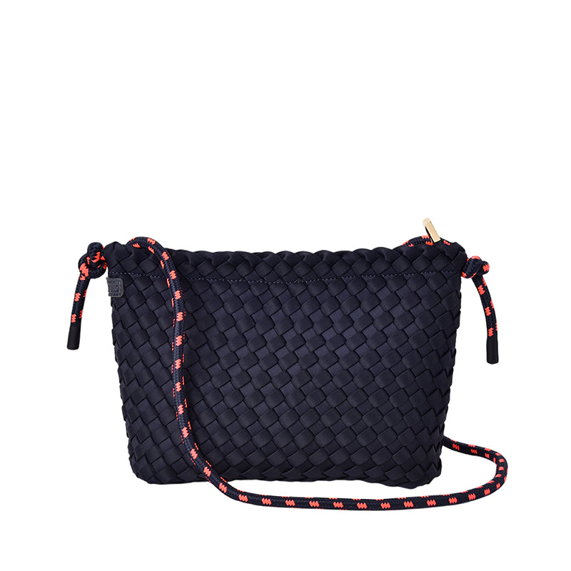Panama Crossbody Bag Navy Neo Plait