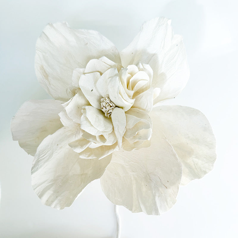 Camelia Paper Flower White