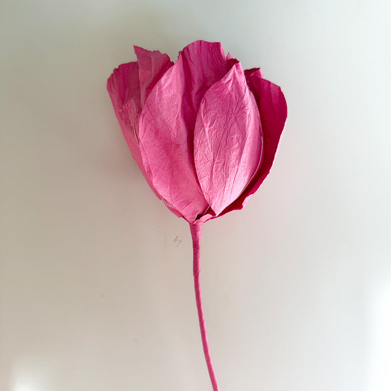 Camelia Paper Flower Soft Pink