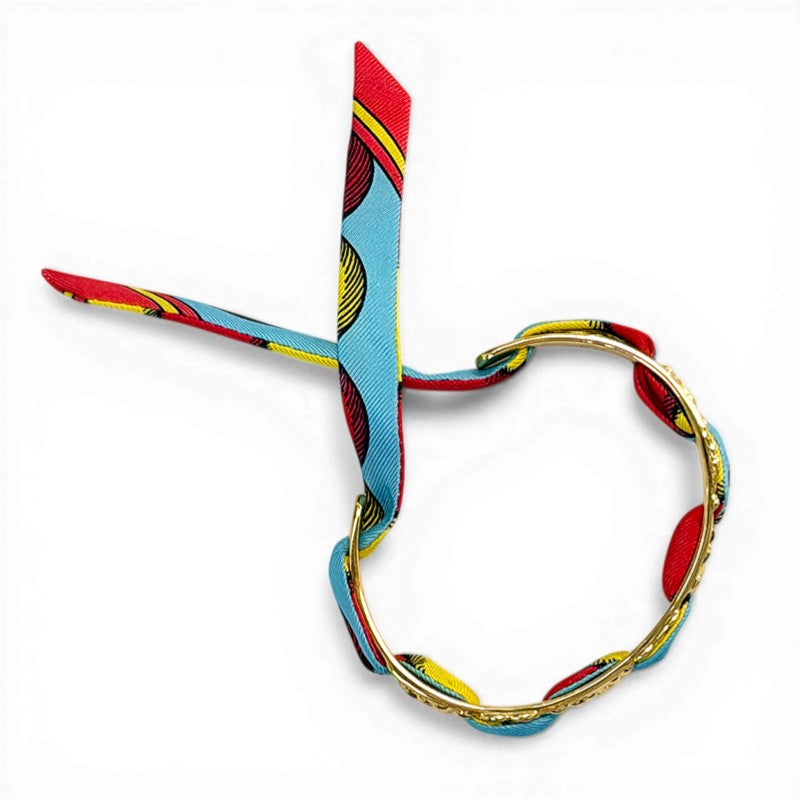 Fairytale Gold Bracelet with 1cm Bim Bright Silk Twill