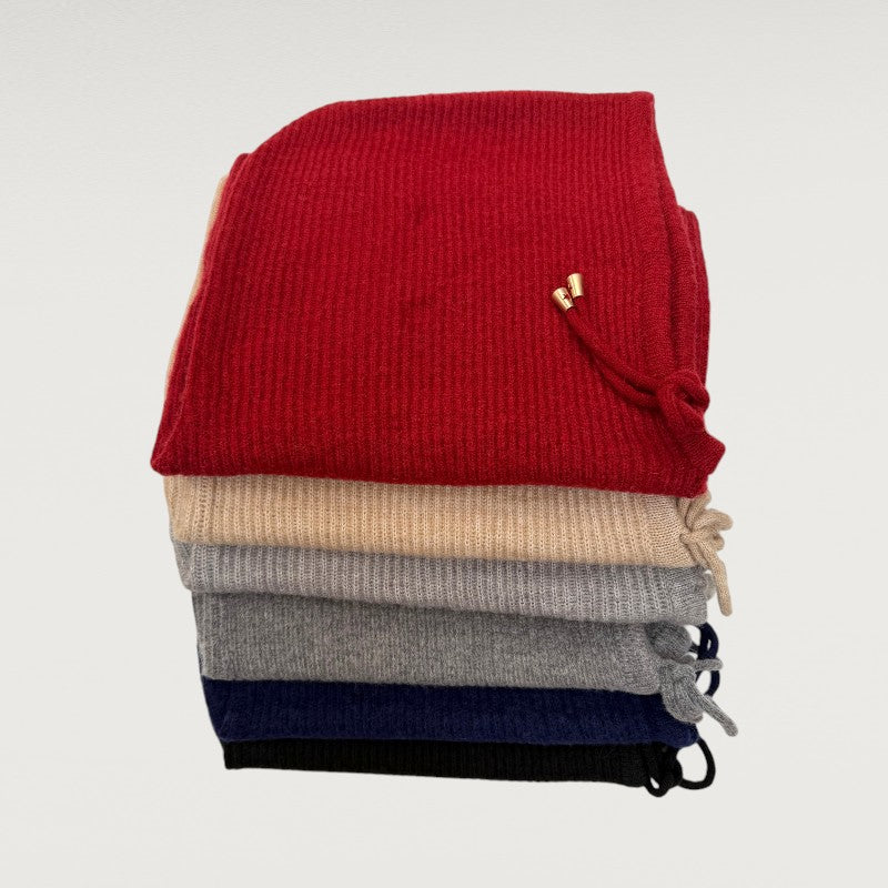 Cagoule Knit Hood Red Wine