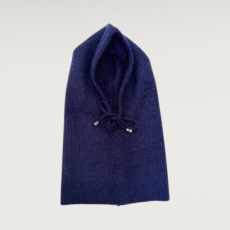 Cagoule Knit Hood Navy