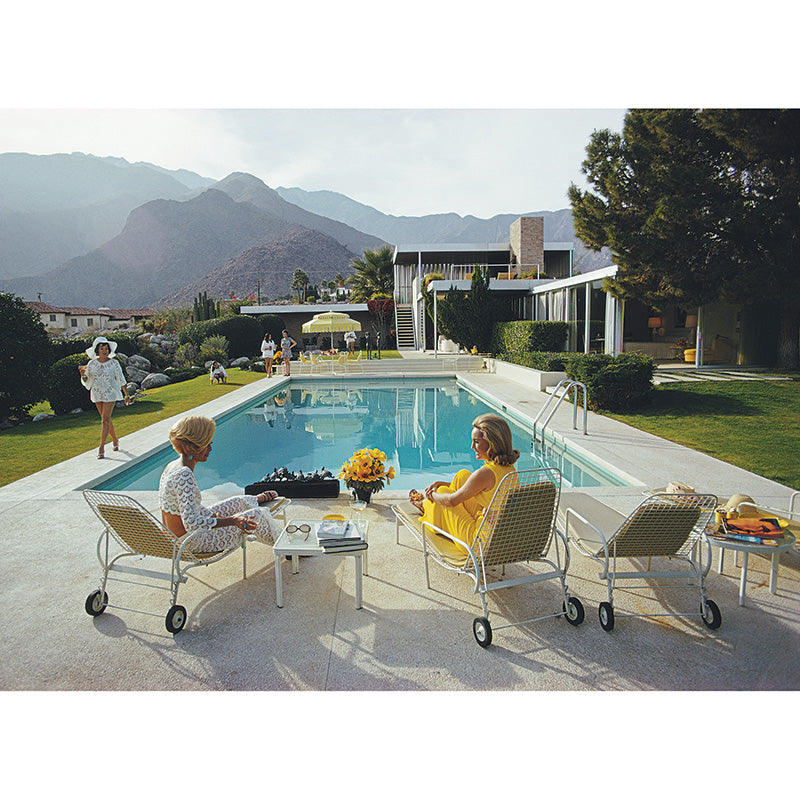 Poolside Gossip Slim Aarons 1000 Piece Puzzle