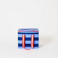 Mini Insulated Tote Blue Stripe
