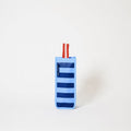 Wine Bag Blue Stripe